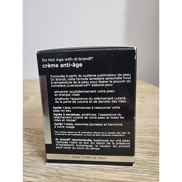 Dr Brandt Do Not Age Time Defying Cream Moisturizer DNA 1.7 oz 50g BNIB - Picture 4 of 5